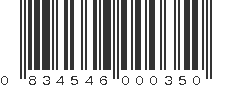 UPC 834546000350