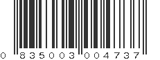 UPC 835003004737