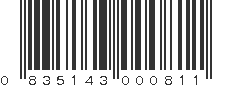 UPC 835143000811