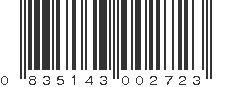 UPC 835143002723