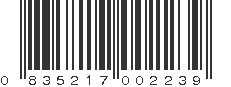 UPC 835217002239