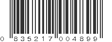 UPC 835217004899