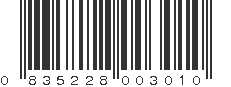 UPC 835228003010