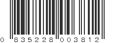 UPC 835228003812