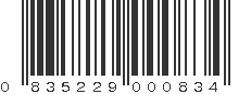 UPC 835229000834