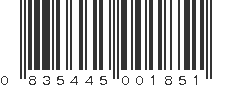 UPC 835445001851