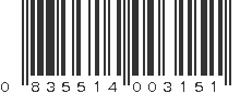 UPC 835514003151