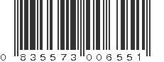 UPC 835573006551