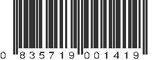 UPC 835719001419