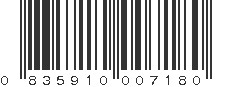 UPC 835910007180