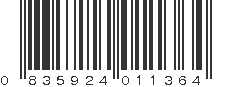 UPC 835924011364