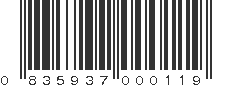 UPC 835937000119