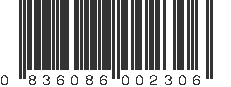 UPC 836086002306