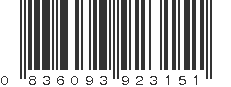 UPC 836093923151