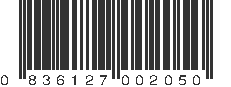 UPC 836127002050