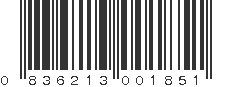 UPC 836213001851