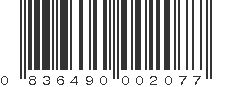 UPC 836490002077