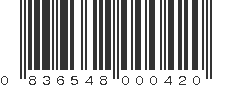 UPC 836548000420