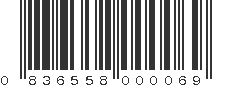 UPC 836558000069