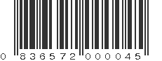 UPC 836572000045