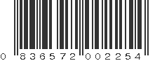 UPC 836572002254