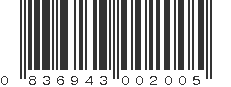 UPC 836943002005