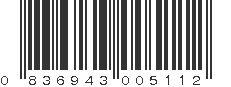 UPC 836943005112