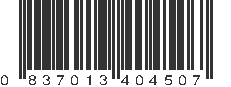 UPC 837013404507