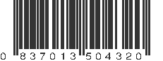 UPC 837013504320