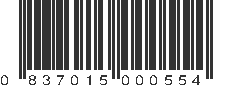 UPC 837015000554