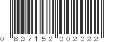 UPC 837152002022