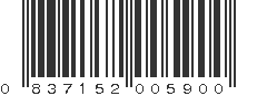 UPC 837152005900