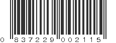 UPC 837229002115