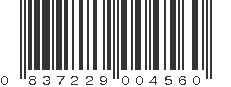 UPC 837229004560