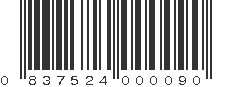 UPC 837524000090