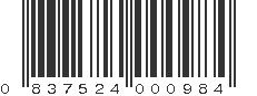 UPC 837524000984