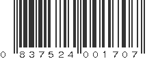 UPC 837524001707