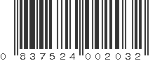 UPC 837524002032