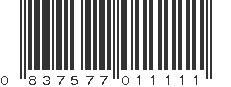 UPC 837577011111