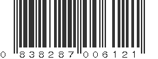 UPC 838287006121