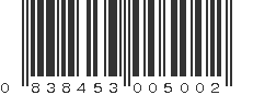 UPC 838453005002