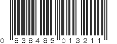 UPC 838485013211