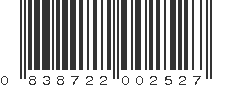 UPC 838722002527