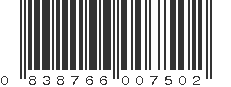 UPC 838766007502