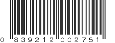 UPC 839212002751