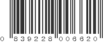 UPC 839228006620