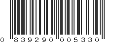 UPC 839290005330