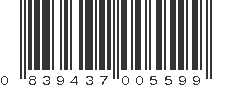 UPC 839437005599