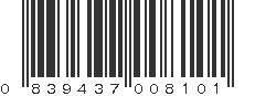 UPC 839437008101