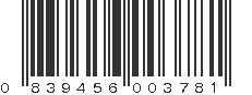 UPC 839456003781